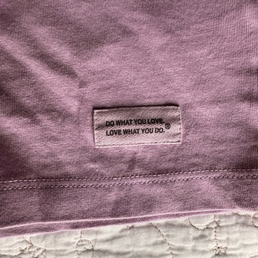 Longsleeve Adirondack Crusher Tee by Life is Good—Lilac - Picture 5 of 6